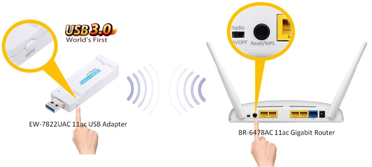 BR-6478AC, WPS (Wi-Fi Protected Setup)